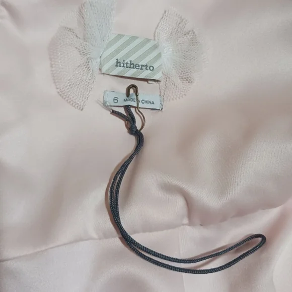 BHLDN Giselle Pleated Chiffon Dress - Picture 5 of 14